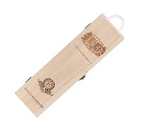 SHOWERORO 1pieza Caja De Madera Vintage para Vino Estilo Retro y Elegante Almacenamiento Seguro para Botellas Diseño Rústico Hebillas Metálicas para y Decoración del Hogar