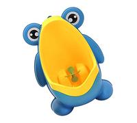 SHOWERORO 1pieza Orinal De Entrenamiento Para Urinario Colgante De Diseño De Instalación y Limpieza Para Baños Infantiles Color Azul Detalles Verdes