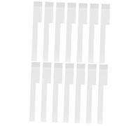 SHOWERORO 2 Juegos Piel de tecla blanca de piano suministros para piano accesorio para piano suministros clave piano verticales teclas de piano accesorios para pianos verticales