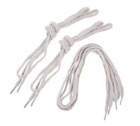 SHOWERORO 2 pares Cordones de Zapatos Planos de Felpa Adorables Suaves y Esponjosos para Zapatillas Deportivas Casuales y Botas Diseño Cálido y Cómodo para Edades