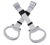 SHOWERORO 2 Piezas Anillos Ajustables para Cuna Niña Asas de Agarre para Parque Infantil Soporte para Caminar Accesorios Seguros y Suaves para Desarrollo Infantil y Aprendizaje