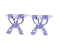 SHOWERORO 2 piezas Clip para Levantar Nariz Moldeador Nasal Ergonómico de Plástico Corrector para Forma y Alisar Puente Nasal para Chicas Portátil y Fácil de Usar