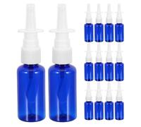 SHOWERORO 24 atomizadores nasales vacíos - Pulverizador recargable de 1 oz para limpieza nasal, perfume en aerosol salino - Botellas de plástico con bomba para viajes, hogar y oficina