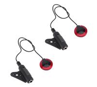 SHOWERORO 2juegos Pastilla De Guitarra Piezoeléctrica Transductores Para Guitarra Violín Ukelele Banjo y Micrófono Eq Para Levantar