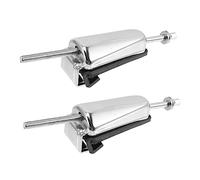 SHOWERORO 2piezas Conectores De Metal Para Tambor Accesorios Duraderos Para Instalación De Pieles Prácticos y Fáciles De Usar Repuestos Para Set De Batería