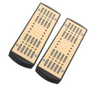 SHOWERORO 2piezas Humidor de Tabacos Portátil Metálico Humidificador de Viaje para Conservar Humedad Incluye Insertos Humidificadores para Tabacos