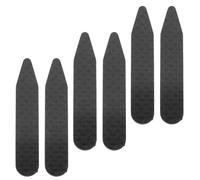 SHOWERORO 3 Pares Varillas de Cuello para Camisa de Hombre Soporte Rígido de Fibra de Carbono 602X10X08 MM Insertos para Camisas Formales y Trajes Accesorios para Uso Diario y Viajes