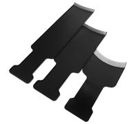 SHOWERORO 3 piezas Kit de Tableros de Balayage Profesional para Mechas Paletas de Plástico Seguras para Aplicación Precisa y Uniforme de Tinte Herramientas para Peluquería DIY Casa Pequeño