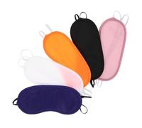 SHOWERORO 30 piezas Antifaz para Dormir con Tiras Elásticas de Ojos Opaca para Viajes Tren Avión Hombres y Mujeres para Siestas y Sueño Nocturno