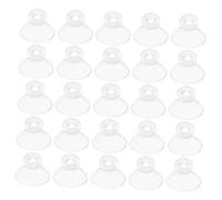 SHOWERORO 40 Piezas Clips de Ventosa para Pecera con Fijación Suave para Tubos de Oxígeno Soporte Duradero y Ligero para Accesorios de Acuarios Fácil de Usar Tanques de Agua Dulce y Salada
