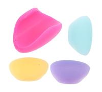 SHOWERORO 4piezas Protectores De Silicona Para Dedos y Pulgar De Flauta De Cojines Ergonómicos Para Mejorar Postura y Comodidad Al Tocar Aptos Para Músicos Principiantes y Profesionales