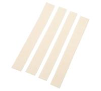 SHOWERORO 4piezas Tiras De Fieltro Auto Adhesivas Para Mute De Práctica De Instrumentos De Viento Flauta Clarinete Trombón Protección Contra Golpes y Reducción De Ruido