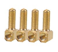SHOWERORO 4piezas Tornillo De Rana Para Arcos De Violín Accesorios De Reparación De Instrumentos De Cuerda Resistente y Duradero Para Problemas Comunes El Arco De Violín
