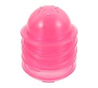 SHOWERORO 5 Piezas Tope Externo de Tubo para Jaula de Hámster Accesorios DIY de Plástico Resistente Color Rosa para Evitar Hámster Escape Compatibles con Tubos de Chinchilla y Pequeños