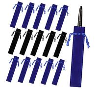 SHOWERORO 50 Bolsas De Terciopelo para Bolígrafos Fundas para Bolígrafos Fundas para Pluma Estilográfica as con Cordón para Guardar Lápices as Individuales para Organizador Esencial