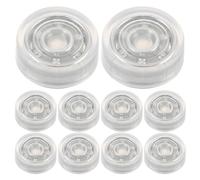 SHOWERORO 50 mini rodamientos de bolas para molino de viento: accesorios de base giratoria de precisión, rodamiento de eje para juguetes giratorios y horquillas.