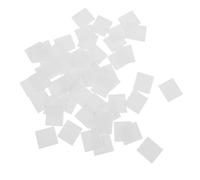 SHOWERORO 52piezas De Teclas De Piano para Reparación De Teclas White Accesorios para Piano Vertical Práctica para Restaurar Teclados