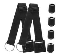 SHOWERORO 6piezas Anclaje Ajustable Para Con Correa De Antideslizante Protector De Goma Unidades Accesorio Musical