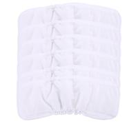 SHOWERORO 6piezas De Pañal De Bambú Unidades Reutilizable y Lavable Para Insertos De Pañal Para Bebés y Niñas