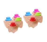 SHOWERORO 8piezas Caja De Recuerdos De Dientes De Niño Niña Organizador De Dientes De Leche Bonita Colección Para Niño Niña y Niñas De Recuerdo Infantil