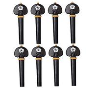SHOWERORO 8piezas De Afinación Violin Unidades Pasador Madera De Azufaifo Botón Cuerda Accesorio Violin