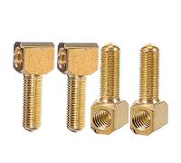 SHOWERORO 8piezas Tornillo Para Arco De Violín y Accesorios De Repuesto Para Restaurar y Reparar Instrumentos De Cuerda Compatible Arcos De Violín y Violonchelo