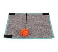 SHOWERORO Alfombrilla Bola para Rascadora Gatos Redonda Adhesivo Fuerte Plástico y Decorativa de Fácil de Enrollar para Proteger Adecuado Muebles y Mesas
