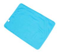 SHOWERORO Alfombrilla Refrescante para Perros y Gatos Manta Fría Autoenfriante de Seda de Hielo Colchón Ligero y Duradero para Verano y Fácil de Limpiar XL Azul