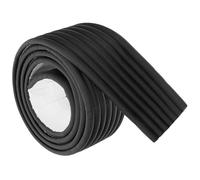 SHOWERORO Almohadillas Adhesivas para Escaleras de Literas Tapetes de Espuma Doble Capa Negros Protección Antideslizante y Amortiguación 2 Metros para Dormitorio y Hogar