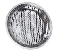 SHOWERORO Bandeja de Drenaje de Acero Inoxidable para Cocina, Plato Redondo para Frutas y Bollos al Vapor, Diseño Apilable que Mantiene Nutrientes Intactos