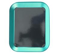 SHOWERORO Bandeja Magnética para Tornillos de Aleación de Soporte Magnético para Herramientas y Piezas Pequeñas Plato Organizador Verde Adecuado para Taller y Reparación