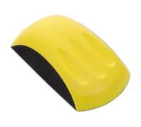 SHOWERORO Bloque Lijador Manual Forma Ratón 6 Pulgadas Abs Resistente para Lijado Húmedo y Seco, Almohadilla Lijado Manual para Detalles y Esquinas, Herramienta Bricolaje Ergonómica