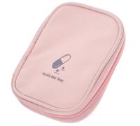 SHOWERORO Bolsa para Medicamentos Pequeña Portátil Cierre de Cremallera Neceser para Primeros Auxilios de Viaje y Camping Estuche Resistente para Almacenamiento Médico y Botiquín de