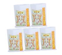 SHOWERORO Bolsas De Sacrificio 5pcs Sobres De Almacenamiento De Dinero Ancestral