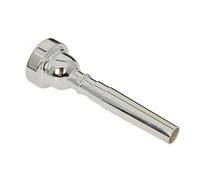 SHOWERORO Boquilla De Trompeta Reemplazo Plateada De Cobre Para Trompeta c Tamaño Medio Compatible King, Accesorio Para Instrumento De Viento Profesional