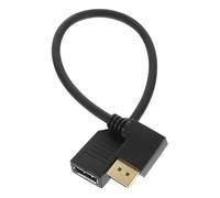 SHOWERORO Cable De Extensión Displayport Para Monitores Conector Macho Hembra Diseño Flexible y Duradero Para Pc y Setups