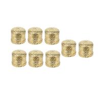 SHOWERORO Caja de Moxa para Masajes de Cobre Dorado sin Humo 8 Piezas, Dispositivo de Moxibustión Resistente y Portátil para Uso en Acupuntura y Terapias Alternativas