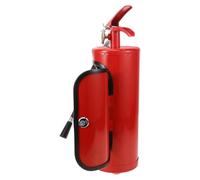 SHOWERORO Caja Metálica para Vino Forma de Extintor Soporte Resistente y Elegante para Botellas Regalo Creativo para Bomberos y Amantes del Vino Accesorio para Bares y Reuniones