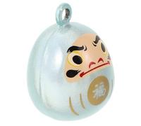 SHOWERORO Campana de Estilo Japonés Adorno de Feng Shui Pequeñas Campanas Colgantes de Cobre para Hacer Tú Mismo Colgantes Llaveros de La Suerte