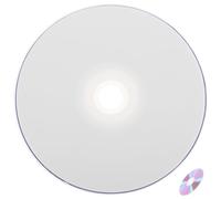 SHOWERORO CD-R Virgen para Audio y DVD en Blanco Estuche, Alta Velocidad y Capacidad, Compatible Grabadoras Multifuncionales para Uso Doméstico y Profesional