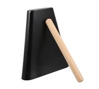 SHOWERORO Cencerro De Percusión Manual De Metal De 7 Pulgadas Para Batería Instrumento De Interpretación Escénica Con Para Principiantes