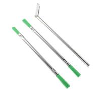 SHOWERORO Cepillo para Rieles de Puerta con Cerdas Duras Kit de Limpieza para Ranuras de Ventanas y Elevadores Cepillos Finos para Suciedad Profunda Huecos y Grietas Herramienta Ergonómica