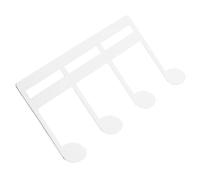 SHOWERORO Clip De Páginas Musicales De Metal Sujetapáginas Forma De Nota Musical Clip Práctico Para Partituras Para Libros De Música Recetas y Revistas