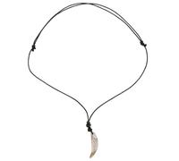 SHOWERORO Collar Con Colgante De Diente De Para Adultos Colgante De Diente De Artificial Collar De Colmillo De Imitación