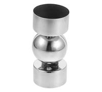 SHOWERORO Conector de pasamanos de acero inoxidable: Accesorio para pasamanos de escalera - Soporte universal para unión de - Soporte de tubo redondo para escalera para interiores y exteriores