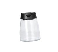 SHOWERORO Conjunto de 4 Botes para Especias de Vidrio Tapa de Rosca, Material Vidrio y Pp, Diseño Fácil de Transportar para Uso en Cocina y Barbacoa al Aire Libre