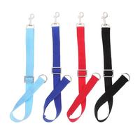 SHOWERORO Correa Ajustable para Cubo de Agua de Caballos 4 Piezas Nylon Resistente Broche Metálico Antióxido Multicolor para Establos y Alimentación Exterior