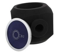 SHOWERORO Cubierta De Micrófono Absorbe Sonido Octagonal Azul Para Transmisión, Funda De Esponja Engrosada De Aislamiento Acústico Compatible Micrófonos De Escritorio