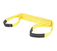 SHOWERORO Eslingas de Elevación de Poliéster 3 Toneladas 1 2 Unidades Correas Planas Reforzadas para Carga Pesada Uso Profesional Construcción y Traslado de Maquinaria