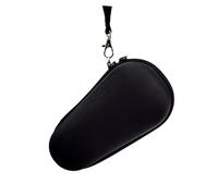 SHOWERORO Estuche Portátil de Viaje para Afeitadora Eléctrica y Cortapelos Bolsa de Almacenamiento con Doble Cremallera con Bolsillos para Accesorios Negro